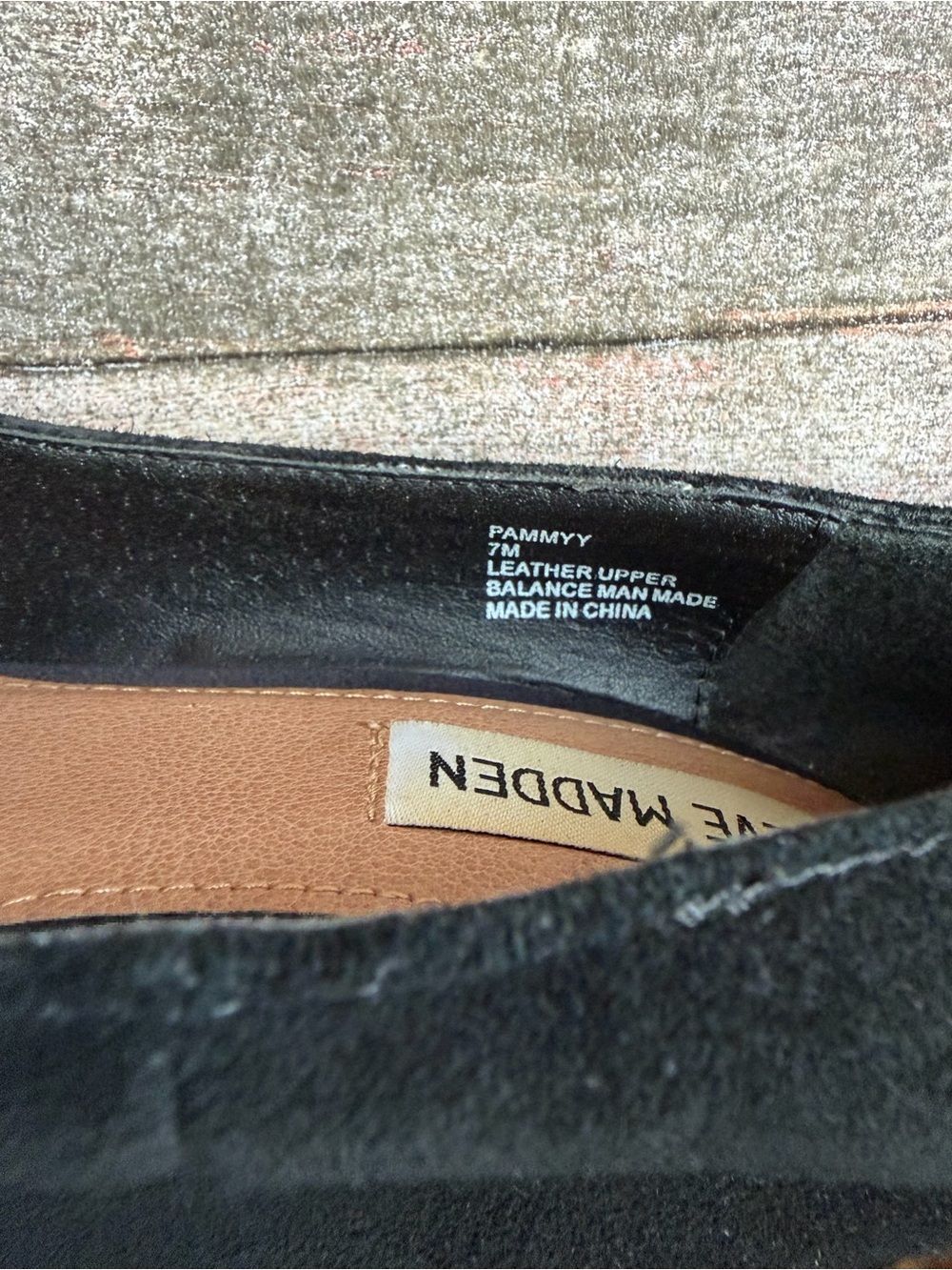 Steve Madden Black Suede Platform Wedge Pumps - Picture 10 of 10